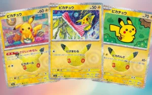 Read more about the article Every Pikachu Card In The Japanese Pokemon 30th Celebration Set: All 30 Artists